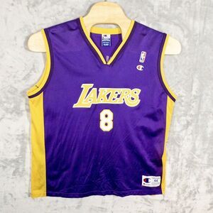 Vintage Champion Los Angeles Lakers Kobe Bryant‎ Jersey Mens 44